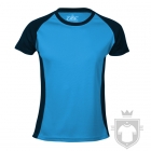 Camisetas Cam Tec 42 color Black / Aqua blue :: Ref: black-aquablue Camisetas Cam Tec 42 color Black / Aqua blue :: Ref: black-aquablue