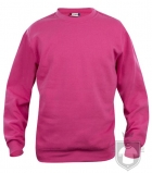 Sudaderas Clique Basic Roundneck K color fuchsia :: Ref: 300 Sudaderas Clique Basic Roundneck K color fuchsia :: Ref: 300