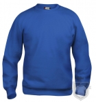 Sudaderas Clique Basic Roundneck K color Royal Blue :: Ref: 55 Sudaderas Clique Basic Roundneck K color Royal Blue :: Ref: 55