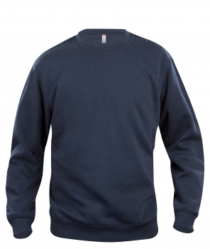 Sudaderas Clique Basic Roundneck color Dark blue - Black :: Ref: 580 Sudaderas Clique Basic Roundneck color Dark blue - Black :: Ref: 580