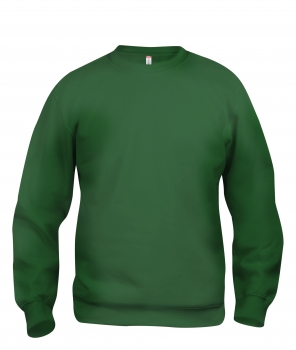 Sudaderas Clique Basic Roundneck color Green :: Ref: 68 Sudaderas Clique Basic Roundneck color Green :: Ref: 68