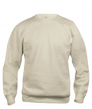 Sudaderas Clique Basic Roundneck color Beige :: Ref: 815 Sudaderas Clique Basic Roundneck color Beige :: Ref: 815