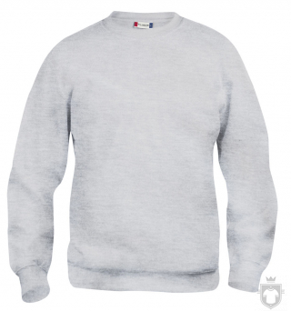 Sudaderas Clique Basic Roundneck color Ash :: Ref: 92 Sudaderas Clique Basic Roundneck color Ash :: Ref: 92