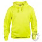 Sudaderas Clique Basic Hoody Fluor color Visibility yellow :: Ref: 11 Sudaderas Clique Basic Hoody Fluor color Visibility yellow :: Ref: 11
