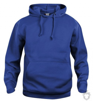 Sudaderas Clique Basic Hoody color Cobalt :: Ref: 56 Sudaderas Clique Basic Hoody color Cobalt :: Ref: 56