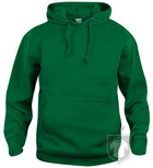 Sudaderas Clique Basic Hoody color Green :: Ref: 68 Sudaderas Clique Basic Hoody color Green :: Ref: 68