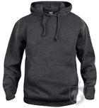 Sudaderas Clique Basic Hoody color Anthracite :: Ref: 955 Sudaderas Clique Basic Hoody color Anthracite :: Ref: 955
