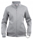 Sudaderas Clique Basic Cardigan W color Heather Grey :: Ref: 95 Sudaderas Clique Basic Cardigan W color Heather Grey :: Ref: 95