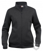 Sudaderas Clique Basic Cardigan W color Anthracite :: Ref: 955 Sudaderas Clique Basic Cardigan W color Anthracite :: Ref: 955