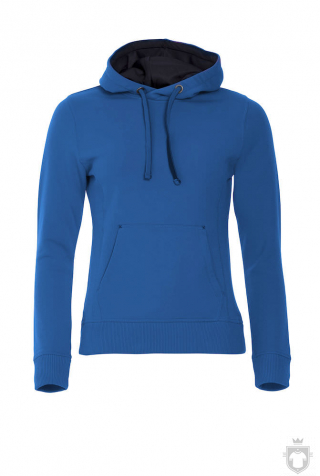 Sudaderas Clique Classic Hoody Ladies color Royal Blue :: Ref: 55 Sudaderas Clique Classic Hoody Ladies color Royal Blue :: Ref: 55