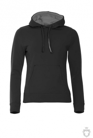 Sudaderas Clique Classic Hoody Ladies color Black :: Ref: 99 Sudaderas Clique Classic Hoody Ladies color Black :: Ref: 99