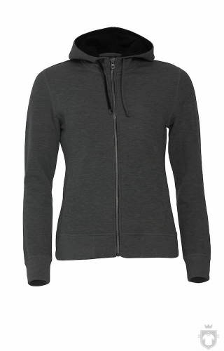 Sudaderas Clique Classic Hoody Full Zip Ladies color Anthracite :: Ref: 955 Sudaderas Clique Classic Hoody Full Zip Ladies color Anthracite :: Ref: 955