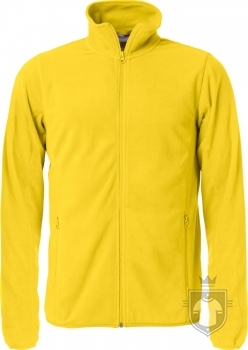 Chaquetas Clique Micro Fleece Basic Jacket color Yellow :: Ref: 10 Chaquetas Clique Micro Fleece Basic Jacket color Yellow :: Ref: 10