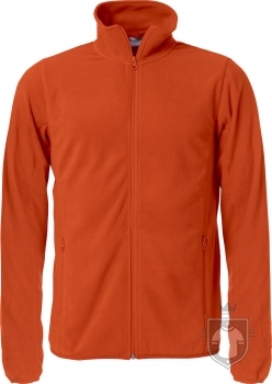Chaquetas Clique Micro Fleece Basic Jacket color Orange :: Ref: 18 Chaquetas Clique Micro Fleece Basic Jacket color Orange :: Ref: 18