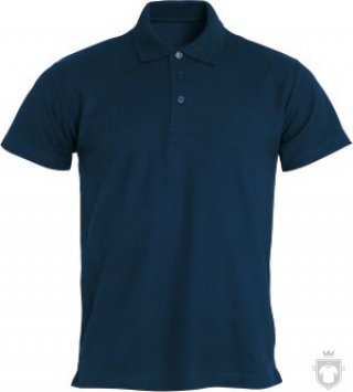 Polos Clique Basic color Dark blue - Black :: Ref: 580 Polos Clique Basic color Dark blue - Black :: Ref: 580