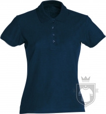 Polos Clique Basic W color Dark blue - Black :: Ref: 580 Polos Clique Basic W color Dark blue - Black :: Ref: 580
