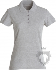 Polos Clique Basic W color Heather Grey :: Ref: 95 Polos Clique Basic W color Heather Grey :: Ref: 95