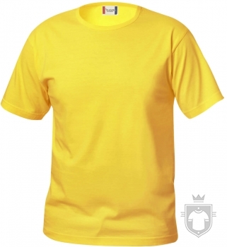 Camisetas Clique Basic T Kids color Yellow :: Ref: 10 Camisetas Clique Basic T Kids color Yellow :: Ref: 10
