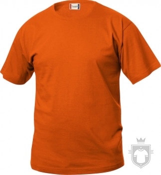 Camisetas Clique Basic T Kids color Orange :: Ref: 18 Camisetas Clique Basic T Kids color Orange :: Ref: 18