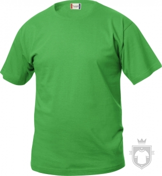 Camisetas Clique Basic T Kids color Apple green :: Ref: 605 Camisetas Clique Basic T Kids color Apple green :: Ref: 605