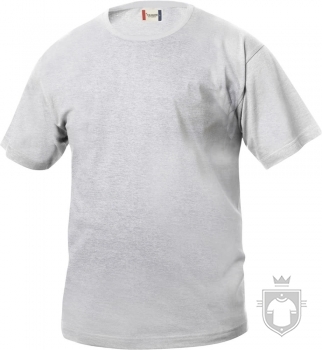 Camisetas Clique Basic T Kids color Ash :: Ref: 92 Camisetas Clique Basic T Kids color Ash :: Ref: 92