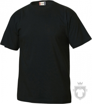 Camisetas Clique Basic T Kids color Black :: Ref: 99 Camisetas Clique Basic T Kids color Black :: Ref: 99