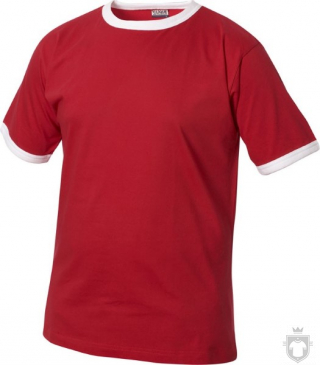 Camisetas Clique Nome color Red and White :: Ref: 3500 Camisetas Clique Nome color Red and White :: Ref: 3500