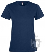 Camisetas Clique Premium Fashion T W color Dark blue - Black :: Ref: 580 Camisetas Clique Premium Fashion T W color Dark blue - Black :: Ref: 580
