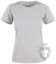 Camisetas Clique Premium Fashion T W color Heather Grey :: Ref: 95 Camisetas Clique Premium Fashion T W color Heather Grey :: Ref: 95
