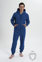 Pijamas Comfy All in one color Royal blue :: Ref: royalblue Pijamas Comfy All in one color Royal blue :: Ref: royalblue