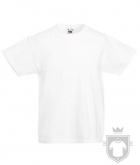 Camisetas Fruit of the Loom Original Kids color White :: Ref: 30 Camisetas Fruit of the Loom Original Kids color White :: Ref: 30
