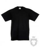 Camisetas Fruit of the Loom Original Kids color Black :: Ref: 36 Camisetas Fruit of the Loom Original Kids color Black :: Ref: 36