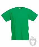 Camisetas Fruit of the Loom Original Kids color Kelly Green :: Ref: 47 Camisetas Fruit of the Loom Original Kids color Kelly Green :: Ref: 47