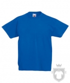 Camisetas Fruit of the Loom Original Kids color Royal Blue :: Ref: 51 Camisetas Fruit of the Loom Original Kids color Royal Blue :: Ref: 51