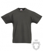 Camisetas Fruit of the Loom Original Kids color Light Graphite :: Ref: GL Camisetas Fruit of the Loom Original Kids color Light Graphite :: Ref: GL