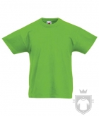 Camisetas Fruit of the Loom Original Kids color Lime :: Ref: LM Camisetas Fruit of the Loom Original Kids color Lime :: Ref: LM