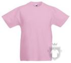 Camisetas Fruit of the Loom Value Niño K color Light Pink :: Ref: 52 Camisetas Fruit of the Loom Value Niño K color Light Pink :: Ref: 52