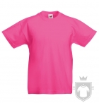 Camisetas Fruit of the Loom Value Niño K color Fuchsia :: Ref: 57 Camisetas Fruit of the Loom Value Niño K color Fuchsia :: Ref: 57