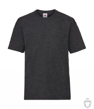 Camisetas Fruit of the Loom Value Niño K color Dark Heather Grey :: Ref: HD Camisetas Fruit of the Loom Value Niño K color Dark Heather Grey :: Ref: HD