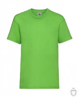 Camisetas Fruit of the Loom Value Niño K color Lime :: Ref: LM Camisetas Fruit of the Loom Value Niño K color Lime :: Ref: LM