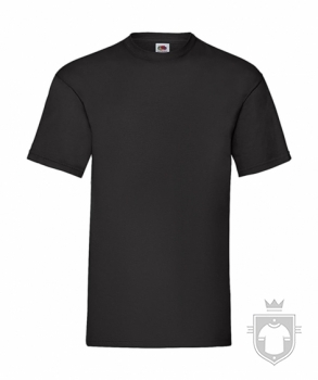 Camisetas Fruit of the Loom Value tallas grandes color Black :: Ref: 36 Camisetas Fruit of the Loom Value tallas grandes color Black :: Ref: 36
