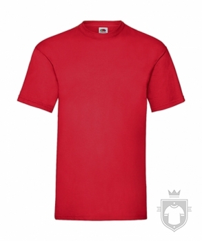 Camisetas Fruit of the Loom Value tallas grandes color Red :: Ref: 40 Camisetas Fruit of the Loom Value tallas grandes color Red :: Ref: 40