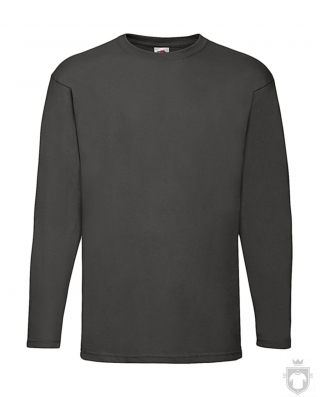 Camisetas Fruit of the Loom Value manga larga color Light Graphite :: Ref: GL Camisetas Fruit of the Loom Value manga larga color Light Graphite :: Ref: GL