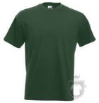 Camisetas Fruit of the Loom Premium color Bottle Green :: Ref: 38 Camisetas Fruit of the Loom Premium color Bottle Green :: Ref: 38