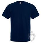 Camisetas Fruit of the Loom Premium Tallas Grandes color Deep Navy :: Ref: AZ Camisetas Fruit of the Loom Premium Tallas Grandes color Deep Navy :: Ref: AZ
