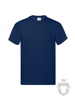Camisetas Fruit of the Loom Original color Navy :: Ref: 32 Camisetas Fruit of the Loom Original color Navy :: Ref: 32