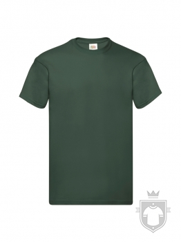 Camisetas Fruit of the Loom Original color Bottle Green :: Ref: 38 Camisetas Fruit of the Loom Original color Bottle Green :: Ref: 38