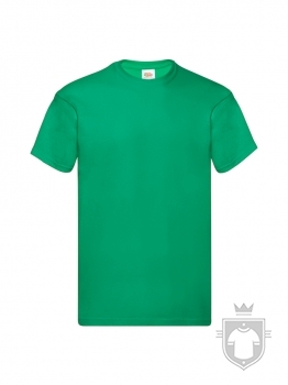 Camisetas Fruit of the Loom Original color Kelly Green :: Ref: 47 Camisetas Fruit of the Loom Original color Kelly Green :: Ref: 47