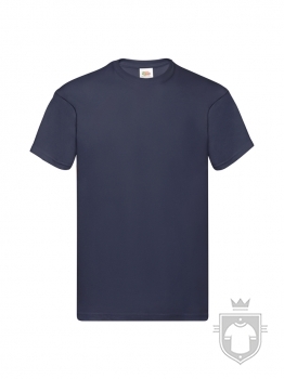 Camisetas Fruit of the Loom Original color Deep Navy :: Ref: AZ Camisetas Fruit of the Loom Original color Deep Navy :: Ref: AZ