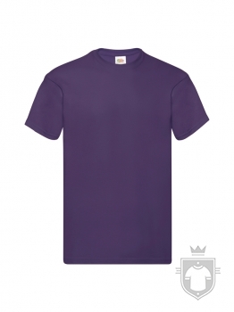 Camisetas Fruit of the Loom Original color Purple :: Ref: PE Camisetas Fruit of the Loom Original color Purple :: Ref: PE